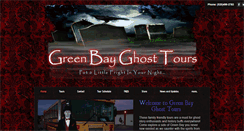 Desktop Screenshot of greenbayghosttours.com